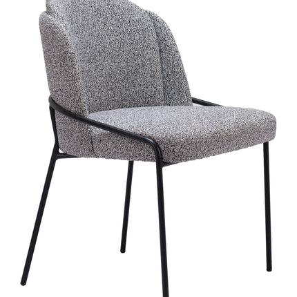 Jambi Dining Chair (Set of 2) Black & White Chairs TriadCommerceInc   