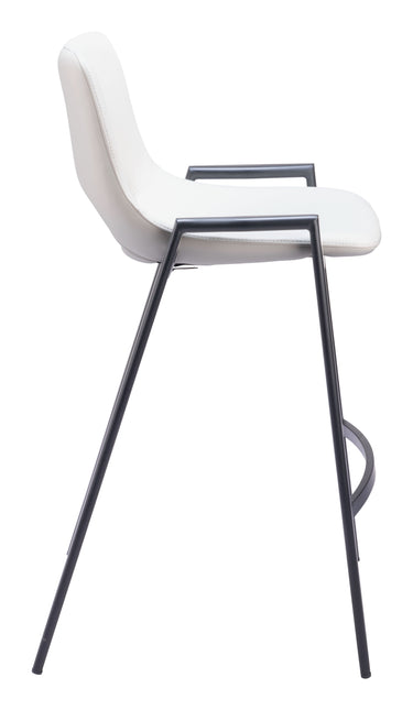Desi Counter Stool (Set of 2) White Counter Stools TriadCommerceInc   