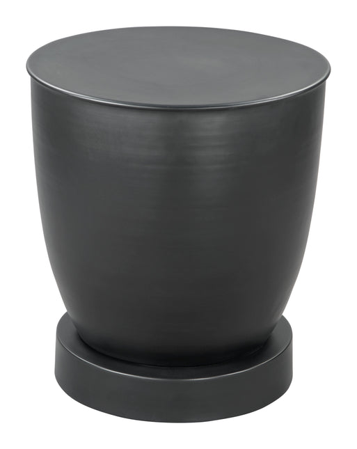 Baku Side Table Black Side Tables TriadCommerceInc   