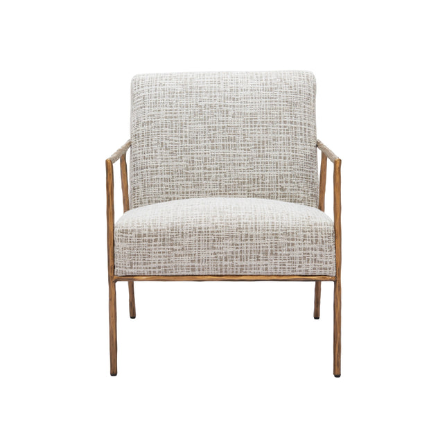 Norrebro Accent Chair Beige Frost Chairs TriadCommerceInc   