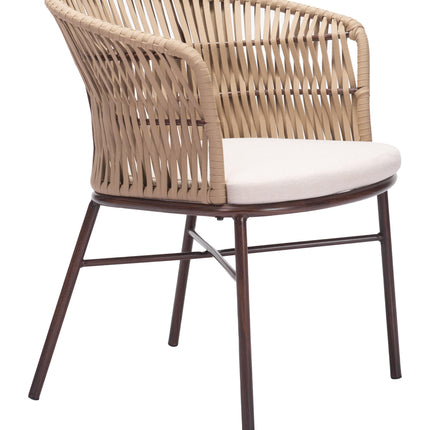 Freycinet Dining Chair (Set of 2) Natural Seating TriadCommerceInc   