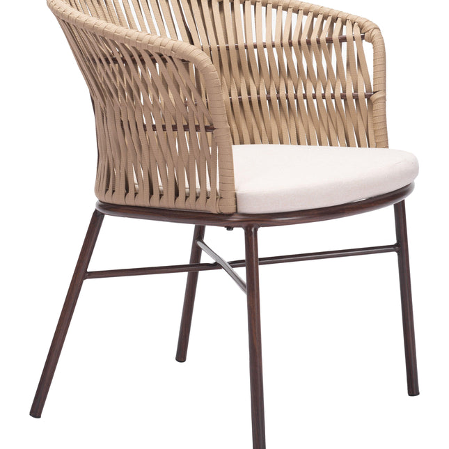 Freycinet Dining Chair (Set of 2) Natural Seating TriadCommerceInc   