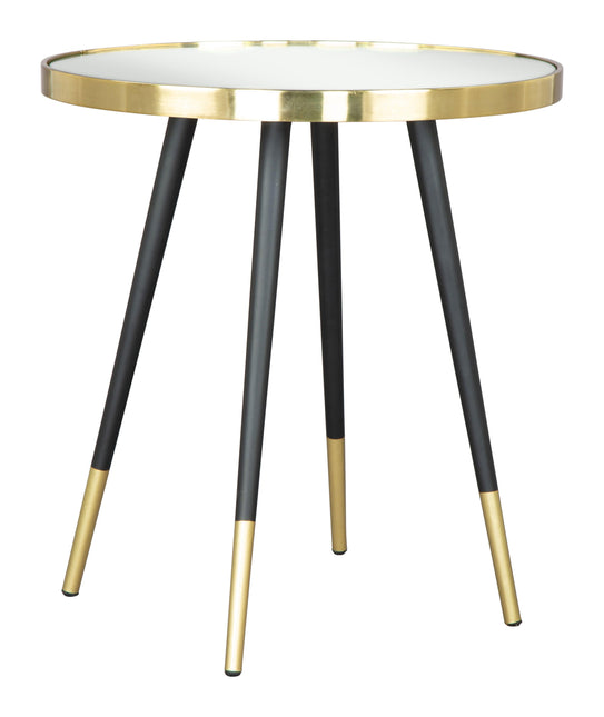 Particle Side Table Gold & Black Side Tables TriadCommerceInc Default Title  