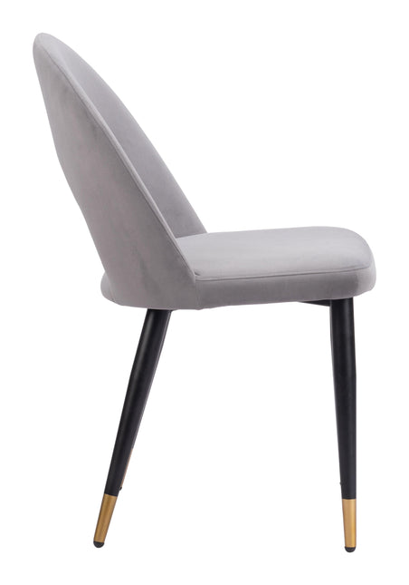 Menlo Dining Chair (Set of 2) Gray Chairs TriadCommerceInc   