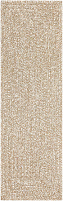 Cream Braided Faux Jute Rug Rugs TriadCommerceInc 2'6" x 8' Runner