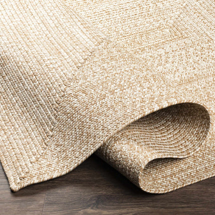 Cream Braided Faux Jute Rug Rugs TriadCommerceInc