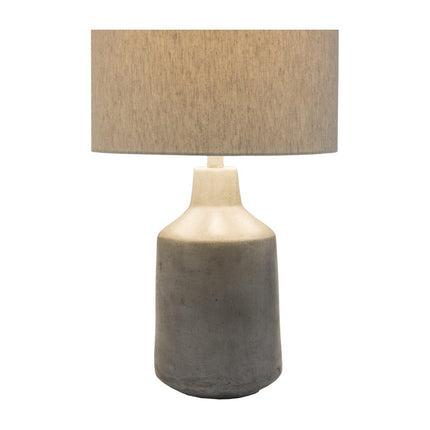 Klos Traditional Taupe Table Lamp Lighting TriadCommerceInc