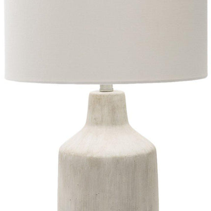 Klos Traditional Ivory Table Lamp Lighting TriadCommerceInc 25"H x 15"W x 15"D