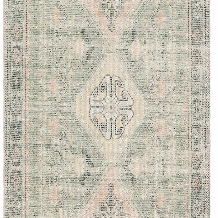 Foraker Sage Green Cotton Rug Rugs TriadCommerceInc 2'6" x 8' Runner