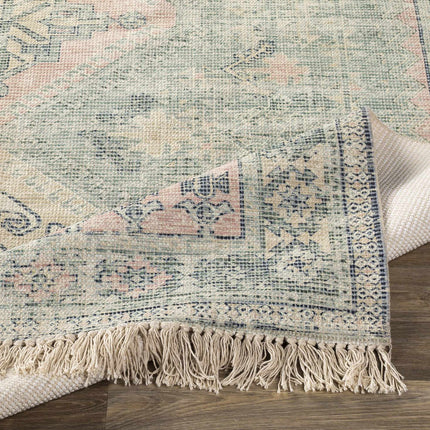 Foraker Sage Green Cotton Rug Rugs TriadCommerceInc