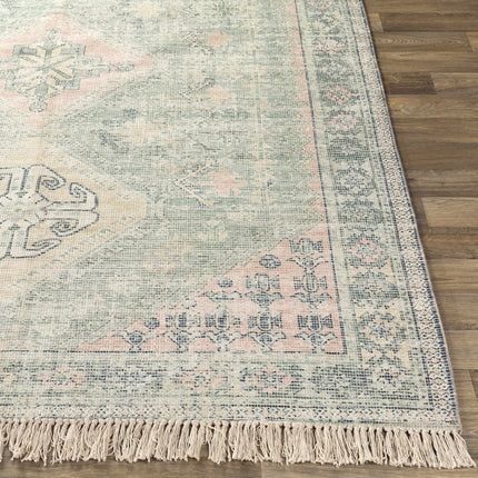 Foraker Sage Green Cotton Rug Rugs TriadCommerceInc
