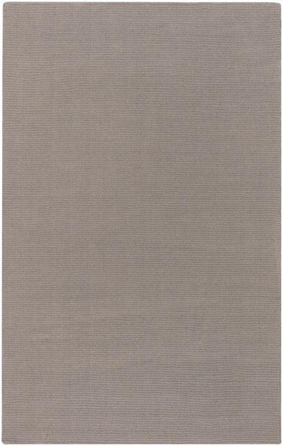 Brockton Solid Wool Gray Area Rug Rugs TriadCommerceInc 5' x 8' Rectangle