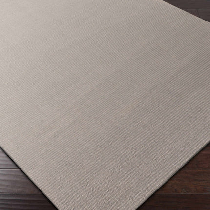 Brockton Solid Wool Gray Area Rug Rugs TriadCommerceInc