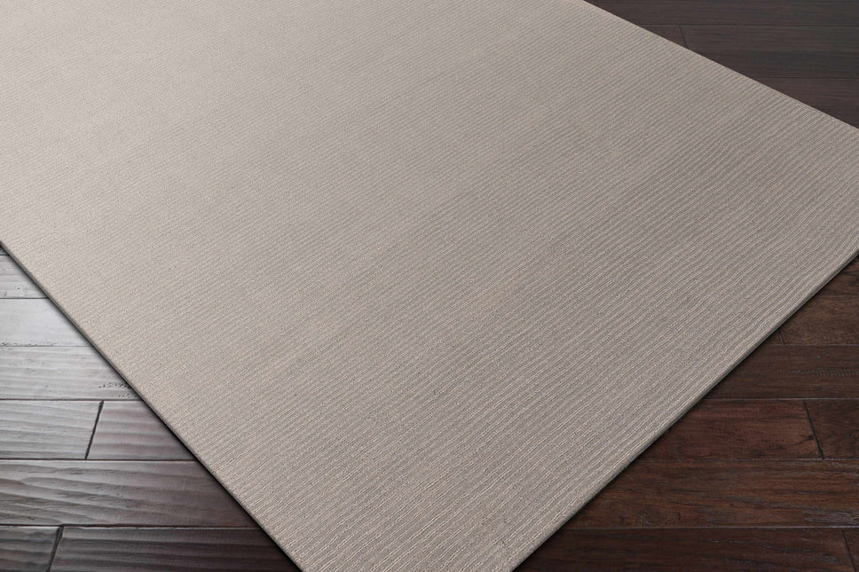 Brockton Solid Wool Gray Area Rug Rugs TriadCommerceInc