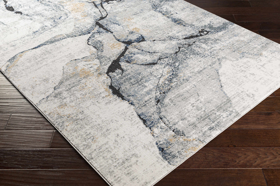 Fremantle Gray Marble Rug Rugs TriadCommerceInc