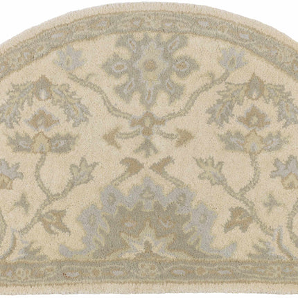 Hazen 1197 Hand Tufted Light Beige Wool Rug Rugs TriadCommerceInc 2' x 4' Hearth