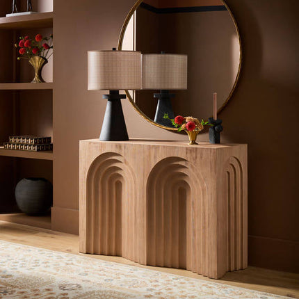 Lue Global Brown/Black Table Lamp Home Decor > Lighting > Lamp > Table Lamps TriadCommerceInc