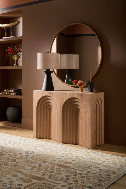 Lue Global Brown/Black Table Lamp Home Decor > Lighting > Lamp > Table Lamps TriadCommerceInc