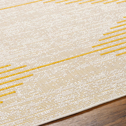Stephan Yellow Outdoor Rug Rugs TriadCommerceInc