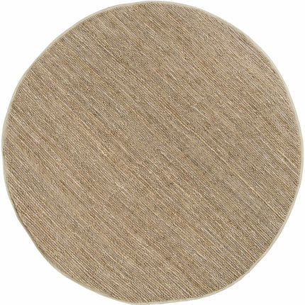 Glover Natural Braided Jute Carpet Rugs TriadCommerceInc 8' Round
