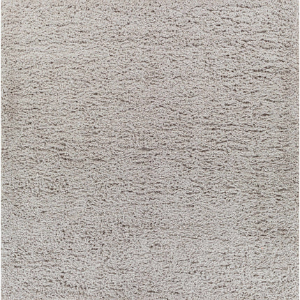 Siari Solid Medium Gray Shag Rug Rugs TriadCommerceInc 7'10" Square