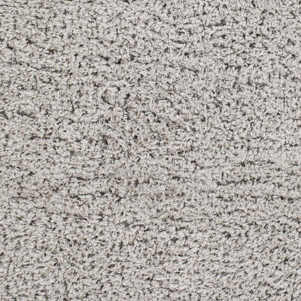 Siari Solid Medium Gray Shag Rug Rugs TriadCommerceInc