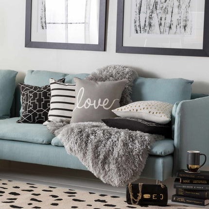 Guiseley Dalmatian Wool Area Rug Rugs TriadCommerceInc
