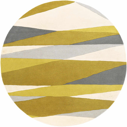Goodsprings Modern Wool Rug Rugs TriadCommerceInc 8' Round