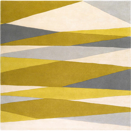 Goodsprings Modern Wool Rug Rugs TriadCommerceInc 8' Square