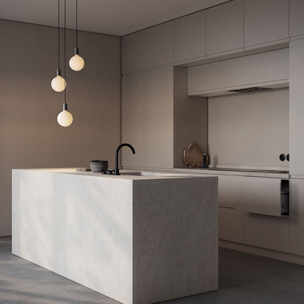 Triple Pendant Light in Graphite + Sphere IV Home Decor > Lighting > Ceiling Lights > Pendant Lights TriadCommerceInc