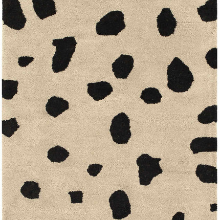 Guiseley Dalmatian Wool Area Rug Rugs TriadCommerceInc 2' x 8' Runner