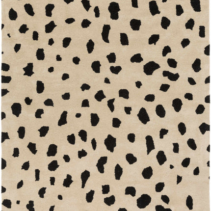 Guiseley Dalmatian Wool Area Rug Rugs TriadCommerceInc 5' x 7'6" Rectangle
