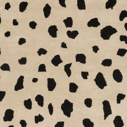 Guiseley Dalmatian Wool Area Rug Rugs TriadCommerceInc