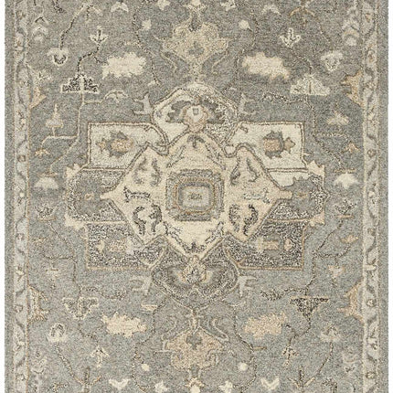 Broomfield 1196 Hand Tufted Taupe Wool Rug Rugs TriadCommerceInc 3' x 12' Runner