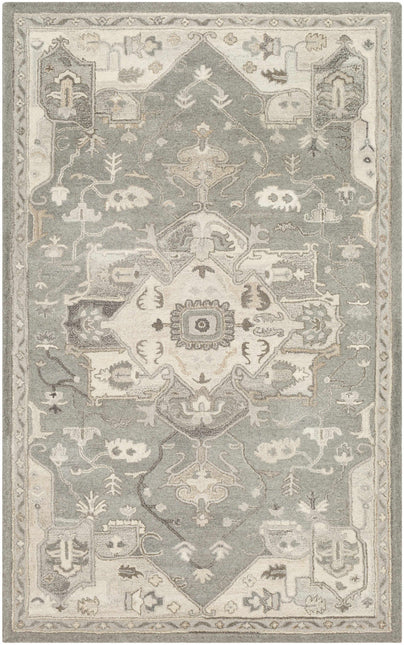 Broomfield 1196 Hand Tufted Taupe Wool Rug Rugs TriadCommerceInc 5' x 8' Rectangle
