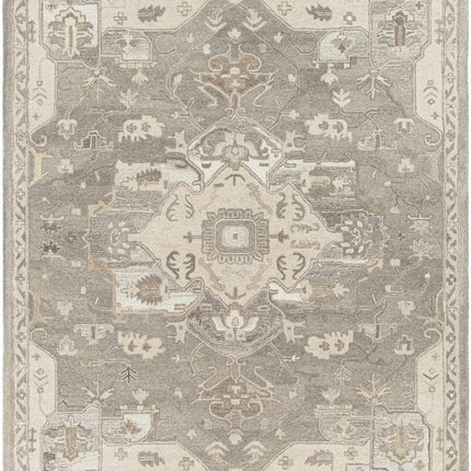 Broomfield 1196 Hand Tufted Taupe Wool Rug Rugs TriadCommerceInc 7'6" x 9'6" Rectangle