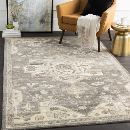 Broomfield 1196 Hand Tufted Taupe Wool Rug Rugs TriadCommerceInc