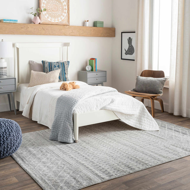 Constantin Gray Area Rug Rugs TriadCommerceInc
