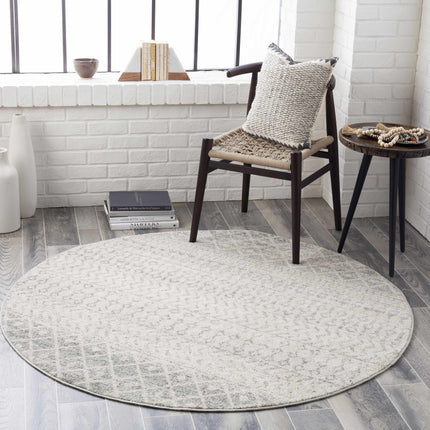 Constantin Gray Area Rug Rugs TriadCommerceInc 10' Round