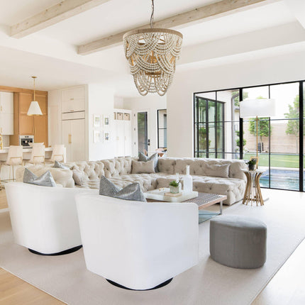 Hatfield Wood Chandelier Home Decor > Lighting > Ceiling Lights > Chandelier TriadCommerceInc