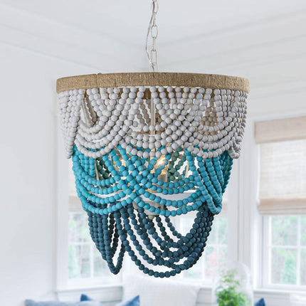 Hatfield Wood Chandelier Home Decor > Lighting > Ceiling Lights > Chandelier TriadCommerceInc
