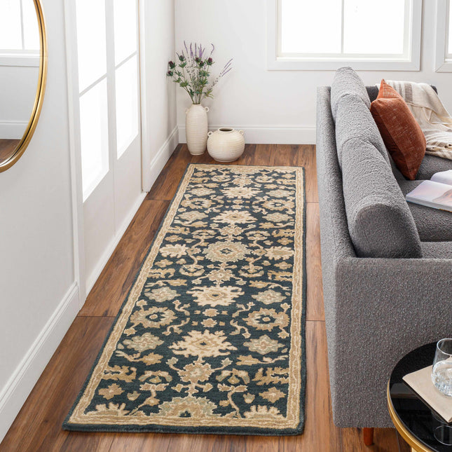 Caesar 1154 Navy Wool Rug Rugs TriadCommerceInc
