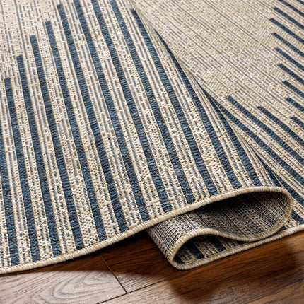 Stephan Blue & Gray Outdoor Rug Rugs TriadCommerceInc