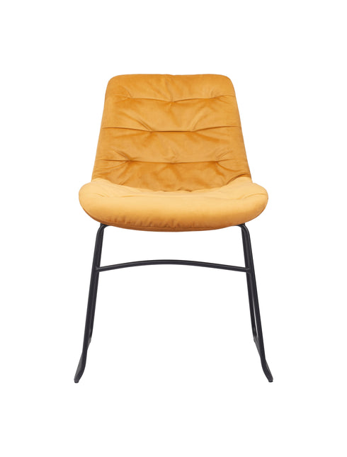 Tammy Dining Chair (Set of 2) Yellow Chairs TriadCommerceInc   