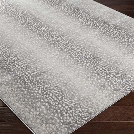 Pointblank Black&Gray Antelope Print Rug Rugs TriadCommerceInc