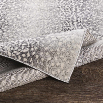Pointblank Black&Gray Antelope Print Rug Rugs TriadCommerceInc