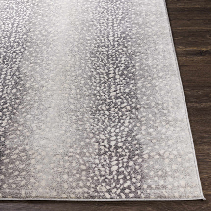 Pointblank Black&Gray Antelope Print Rug Rugs TriadCommerceInc