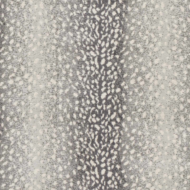 Pointblank Black&Gray Antelope Print Rug Rugs TriadCommerceInc
