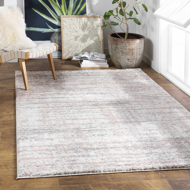 Hammond Dusty Pink Plush Rug Rugs TriadCommerceInc