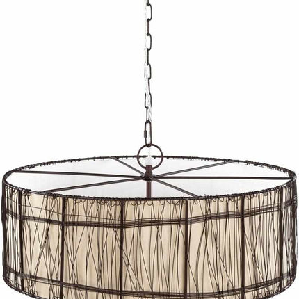 Aggsbach Pendant Light Home Decor > Lighting > Ceiling Lights > Pendant Lights TriadCommerceInc 8"H x 22"W x 22"D